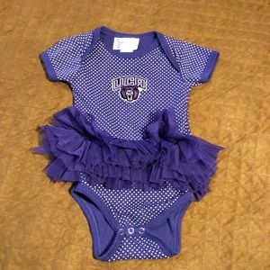 UCA BEARS 2 FEET AHEAD INFANT ROMPER SIZE 12 MONTH